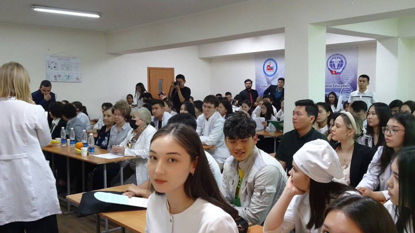 Межвузовская научно-теоретическая студенческая конференция на тему: «Актуальные проблемы микробиологии- распространение микроорганизмов и инфекционной патологии в Кыргызской республике»